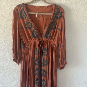 Free people midi/maxi size small